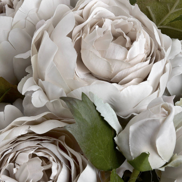 Powder Grey Peony Rose