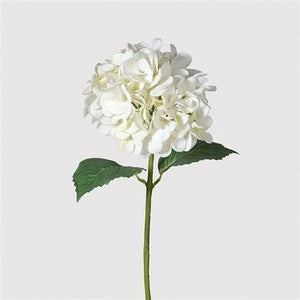 White Real Touch Hydrangea