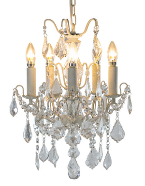 Antique White Kingsley Chandelier - 3 Sizes