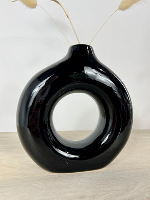 Gloss Ring Vase - 2 Colours