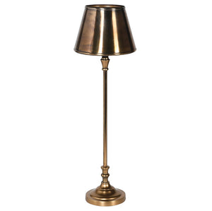 Round Brass Hendon Table Lamp