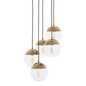 Lennox 5 Bulb Pendant Light - 3 Colours