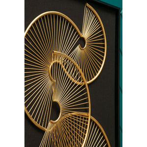 Madello Metal Fan Wall Art