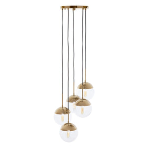 Lennox 5 Bulb Pendant Light - 3 Colours