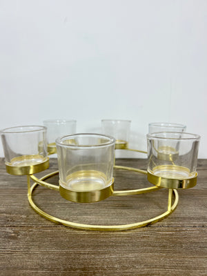 Woodrolfe Ring Candle Holder