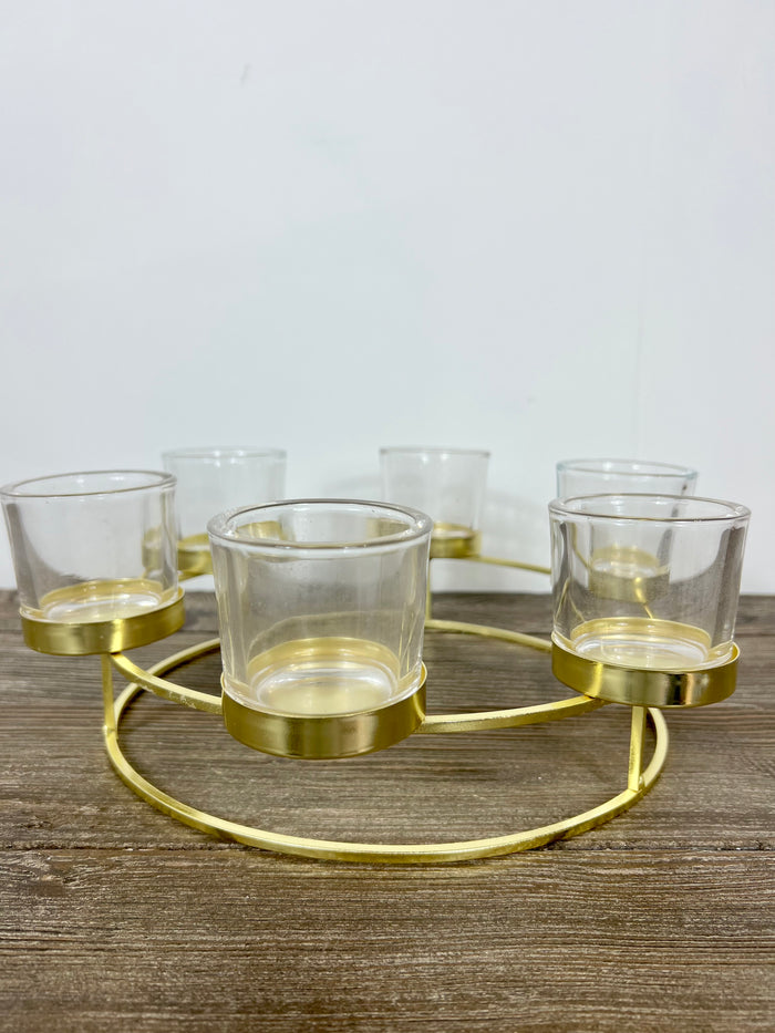 Woodrolfe Ring Candle Holder