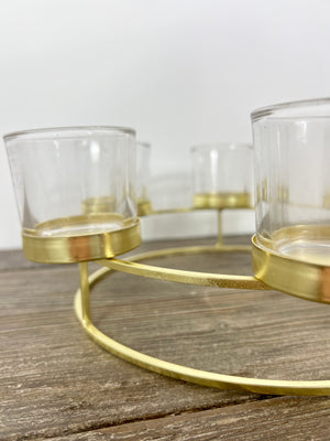 Woodrolfe Ring Candle Holder