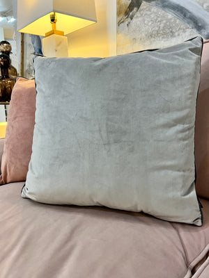 Silver and Navy Meridian Cushion - 3 Options