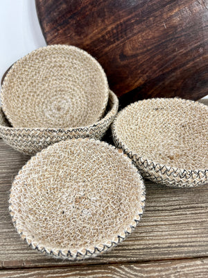 Set of 4 Jute Bowls