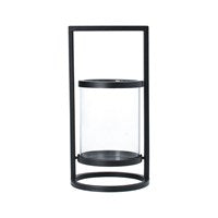 Black Hurricane Lanterns - 2 Sizes