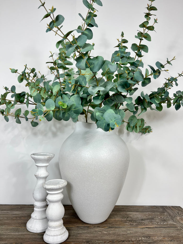 Pearl White Vase - 2 Sizes