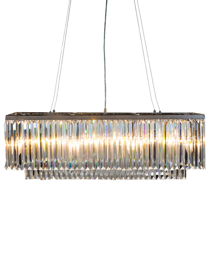 Aurora Crystal Prism Chandelier