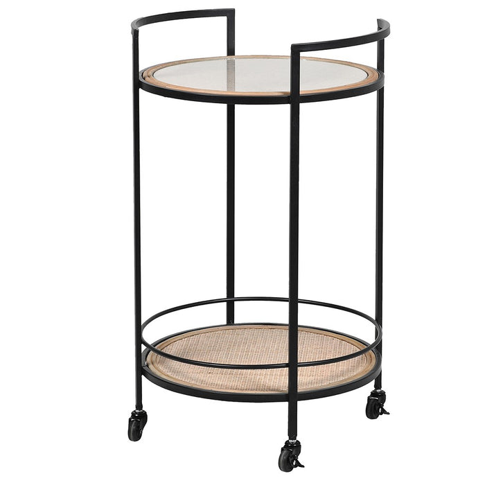 Karlen Round Drinks Trolley