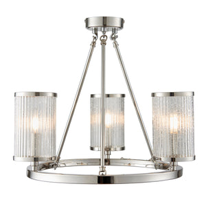 Murlo Silver Pendant Light - 2 Sizes