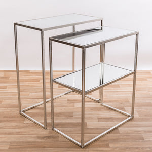 Mamori Silver Nest of Tables