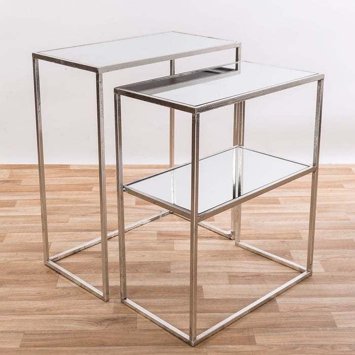 Mamori Silver Nest of Tables