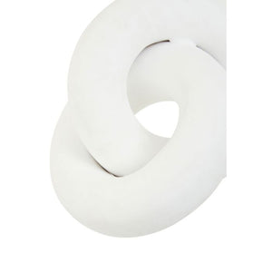 White Newton Knot Sculpture