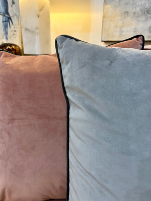 Silver and Navy Meridian Cushion - 3 Options