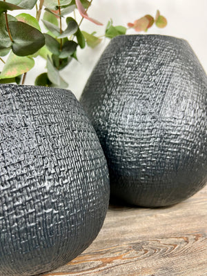 Black Jake Vase - 3 Sizes